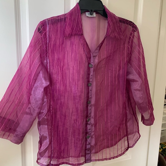 Graff by Um Sheer Blouse - Picture 3 of 8